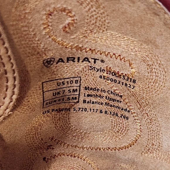 Ariat Womens Quickdraw Western Boots-Square Toe - Picture 11 of 11